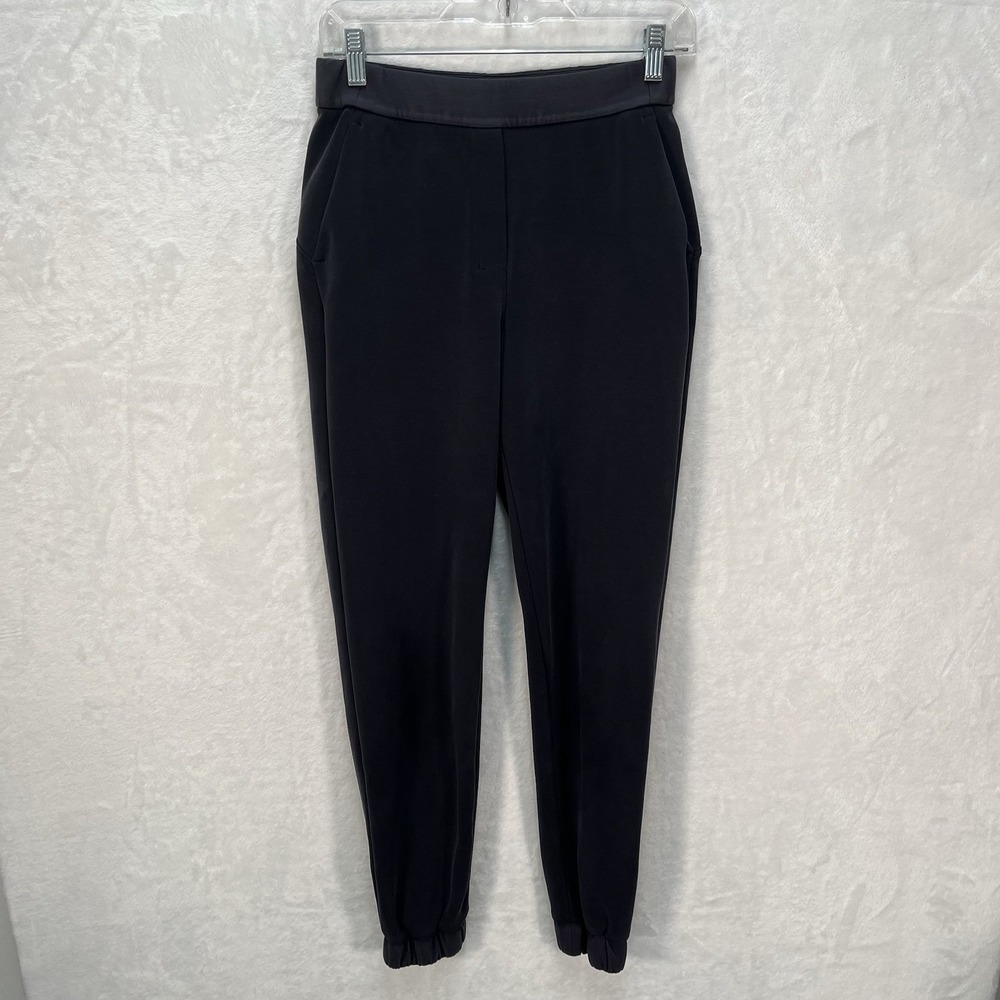 Lululemon Softstreme Relaxed High-Rise Pants Womens 4 Black Cozy Athleisure Hike